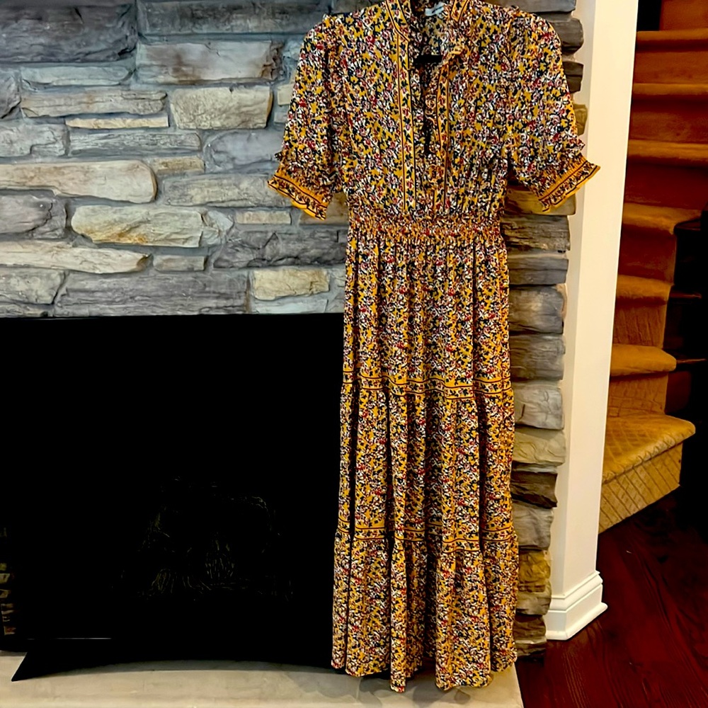 Beautiful floral floor length dress